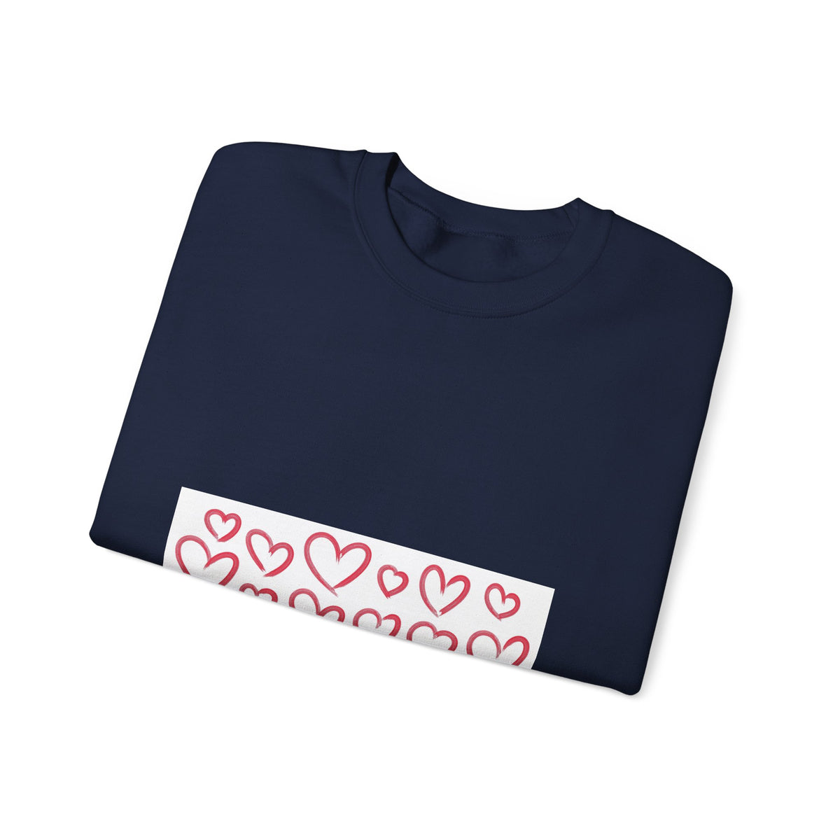 Pink Heart Love Sweatshirt