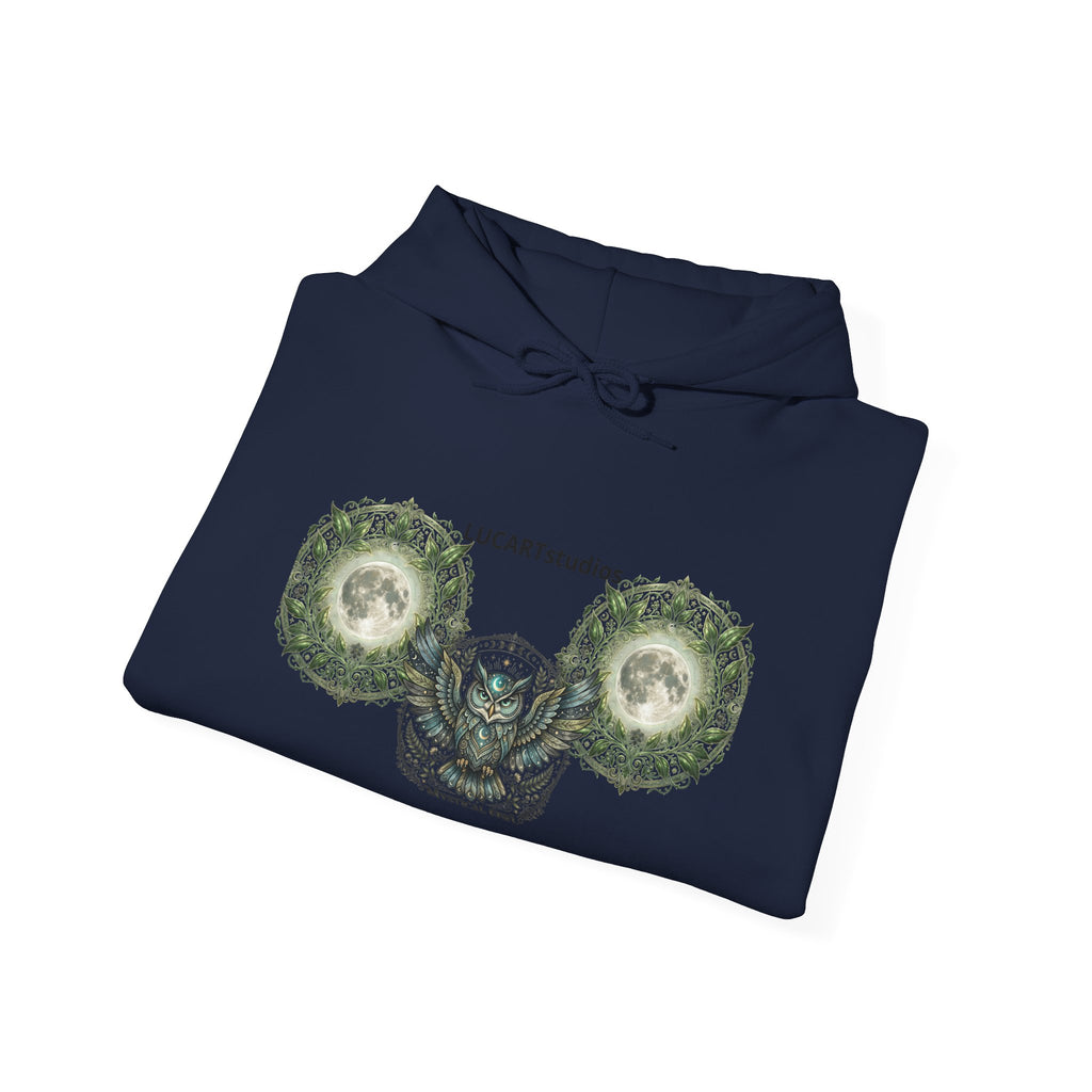 Skull & Wings Hoodie – Botanical Dollar Skull Graphic Sweatshirt