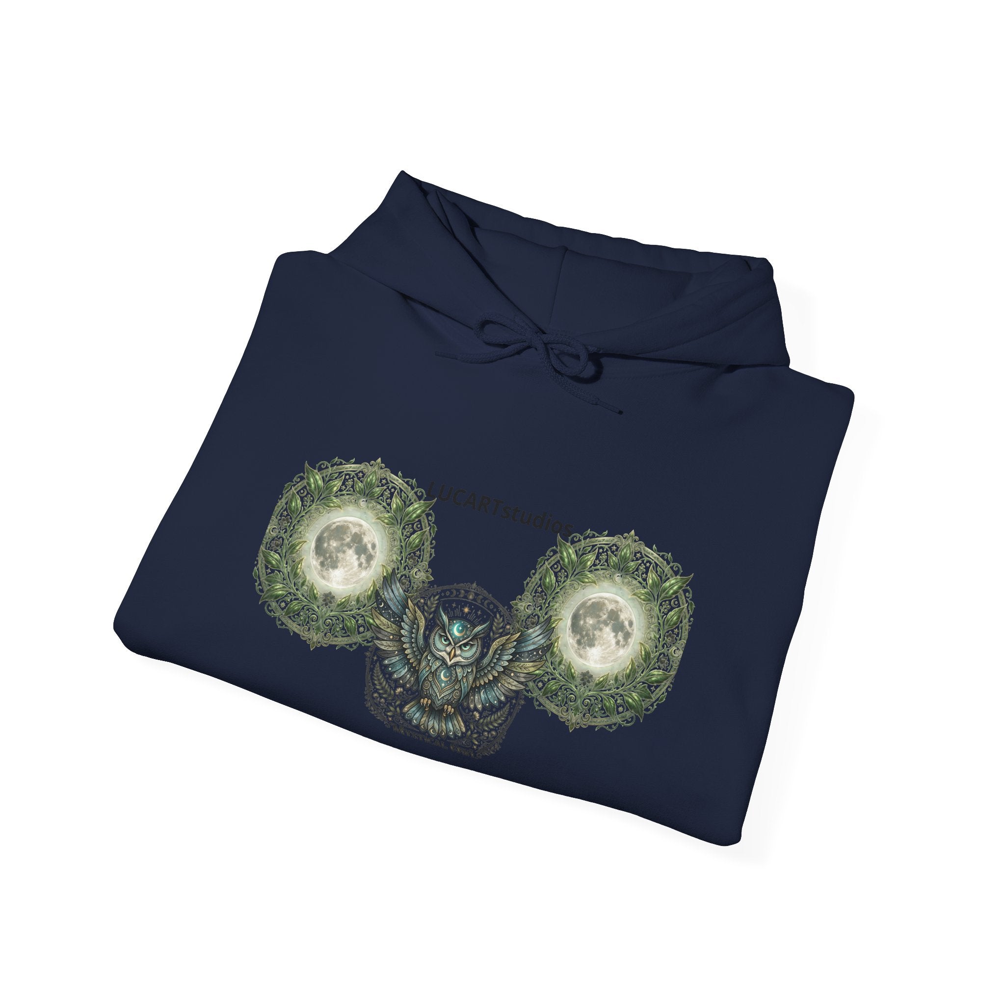 Skull & Wings Hoodie – Botanical Dollar Skull Graphic Sweatshirt