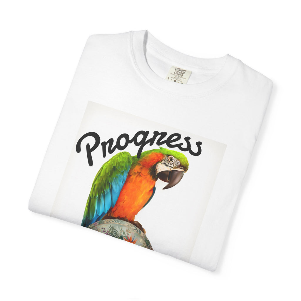 Progress Over Perfection Parrot T-Shirt