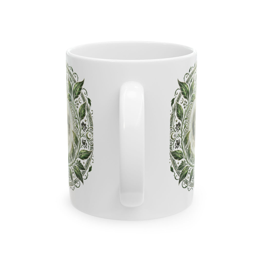 Mystic Owl Ceramic Mug — Boho Mandala Woodland Coffee Cup (11oz/15oz)