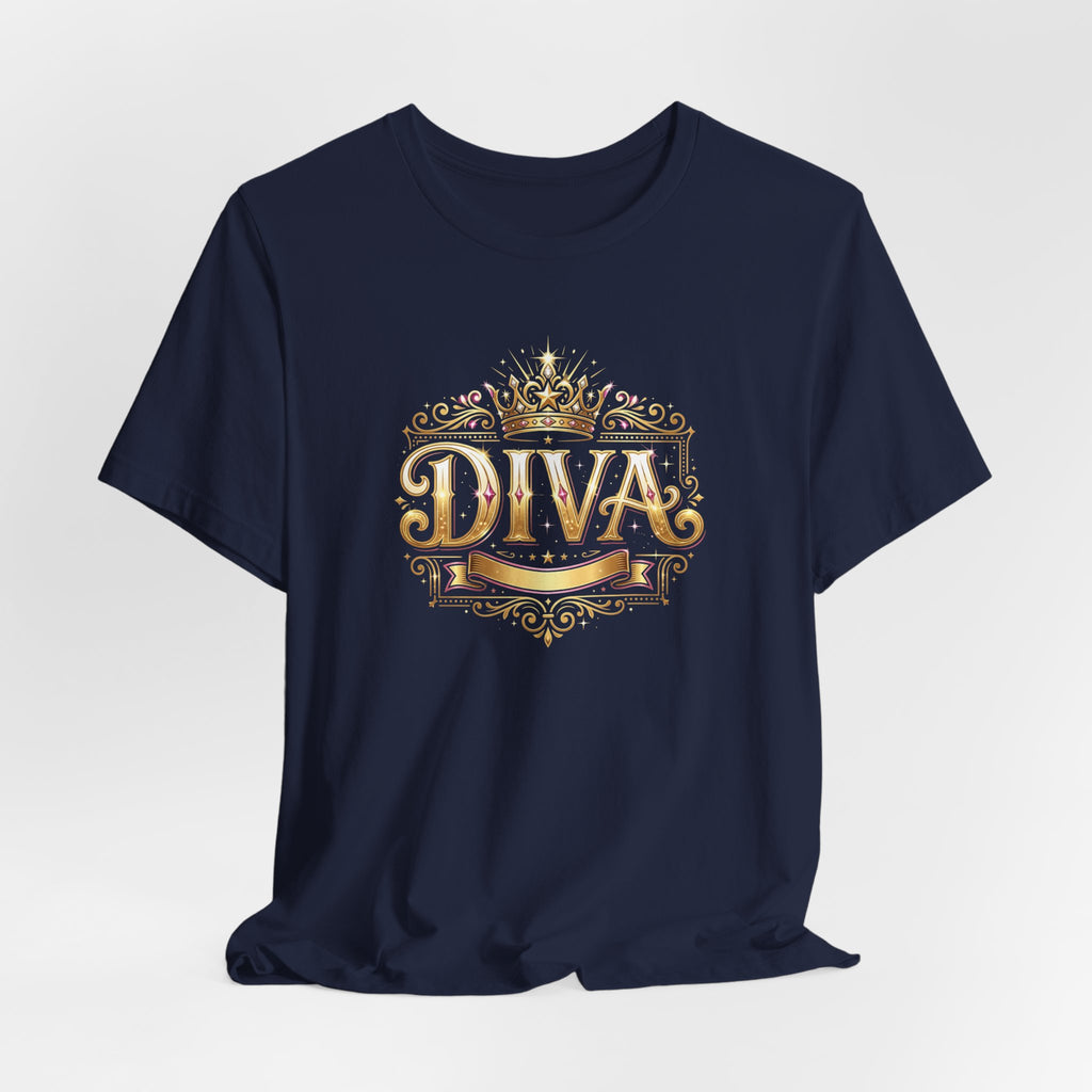 Diva Gold Crown T-Shirt