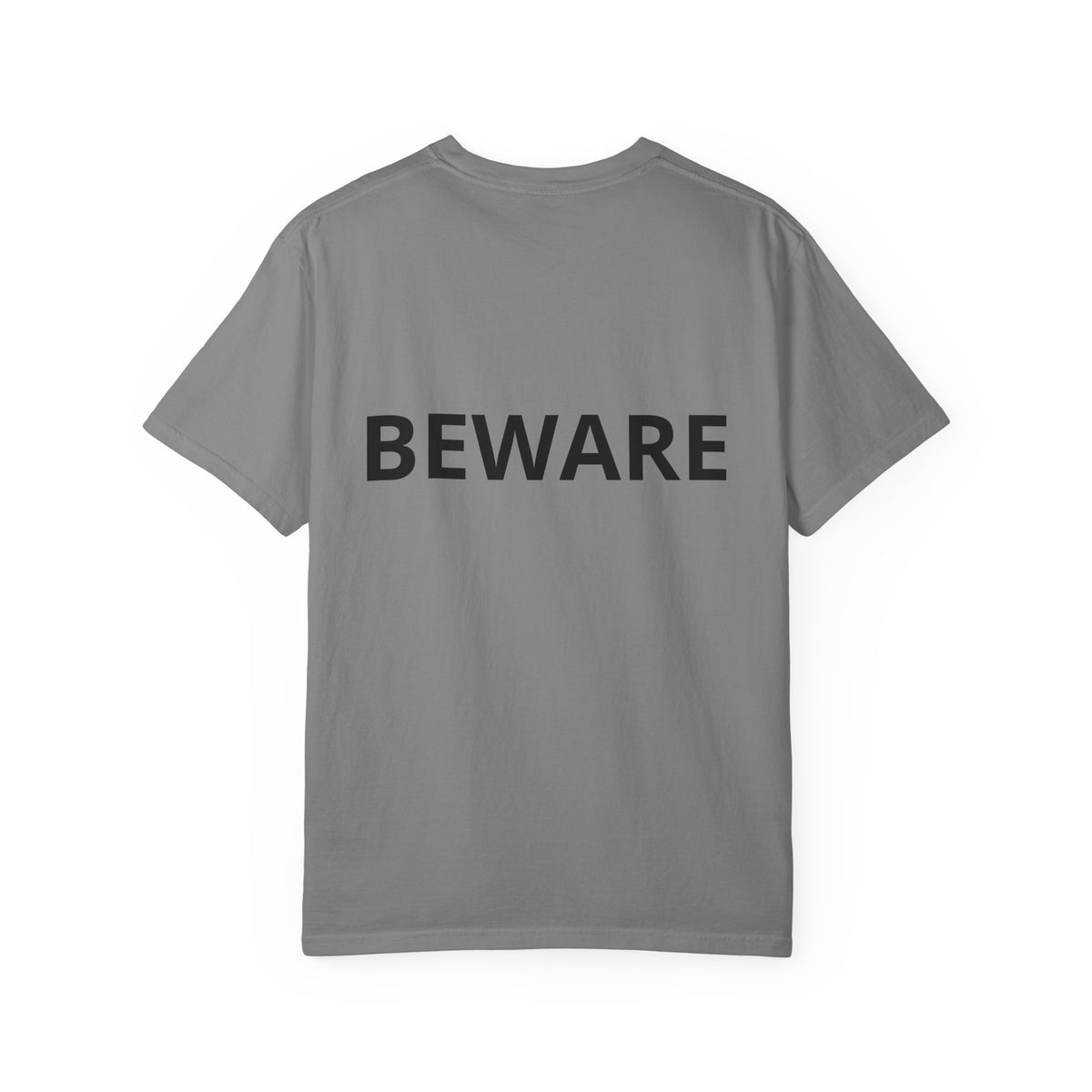 Latina Kiss Graphic T-Shirt — Bold Lip Print Tee (Back "BEWARE")