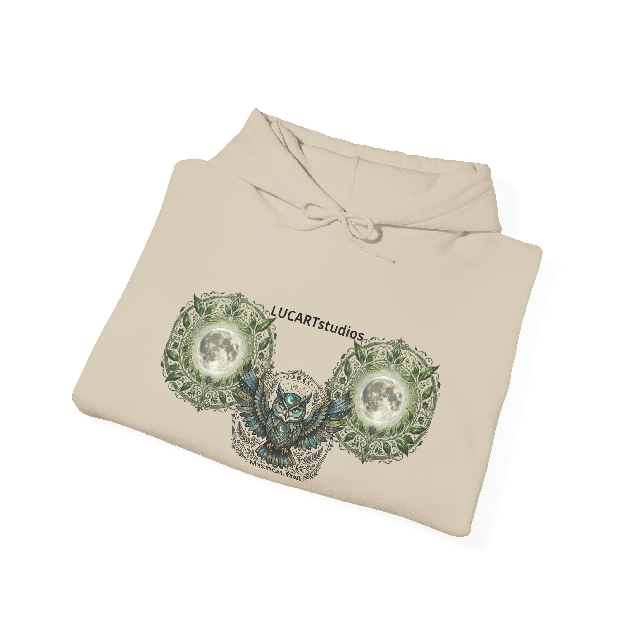 Skull & Wings Hoodie – Botanical Dollar Skull Graphic Sweatshirt