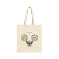 Canvas Tote Bag — Vintage Botanical Eagle Print Cotton Shopper