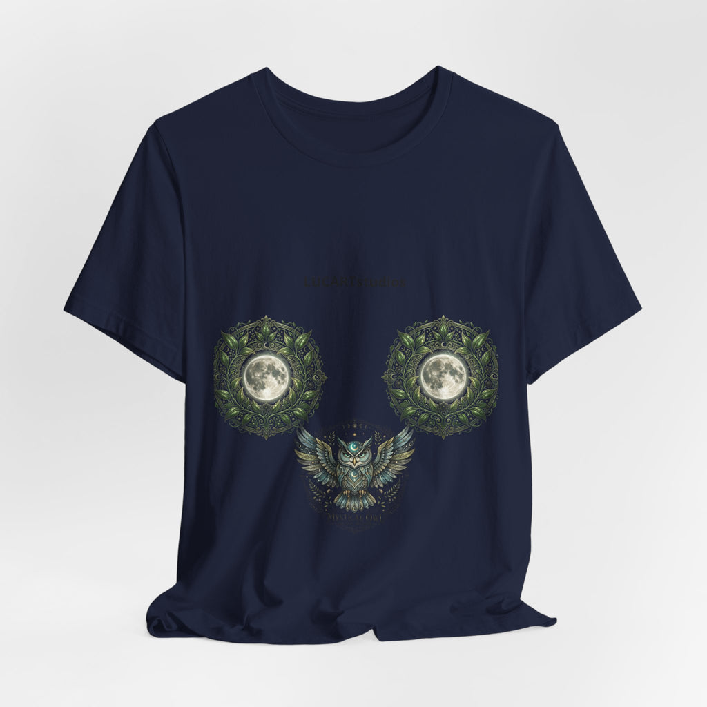 Eagle Crest Tee — LUCAARTstudios Floral Moon Graphic T-Shirt