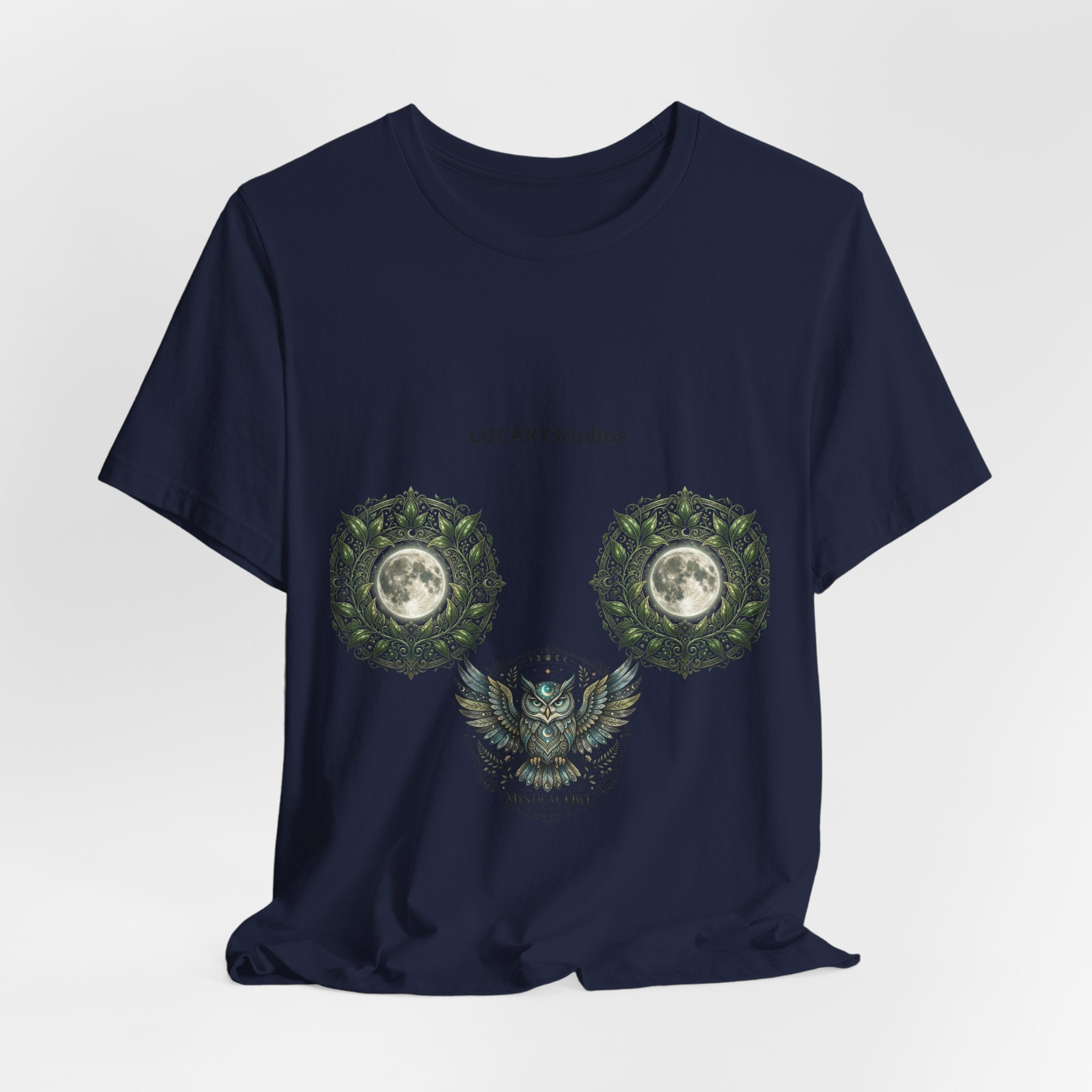 Eagle Crest Tee — LUCAARTstudios Floral Moon Graphic T-Shirt
