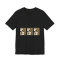 Vintage Botanical Triptych Tee — Retro Floral Graphic T-Shirt