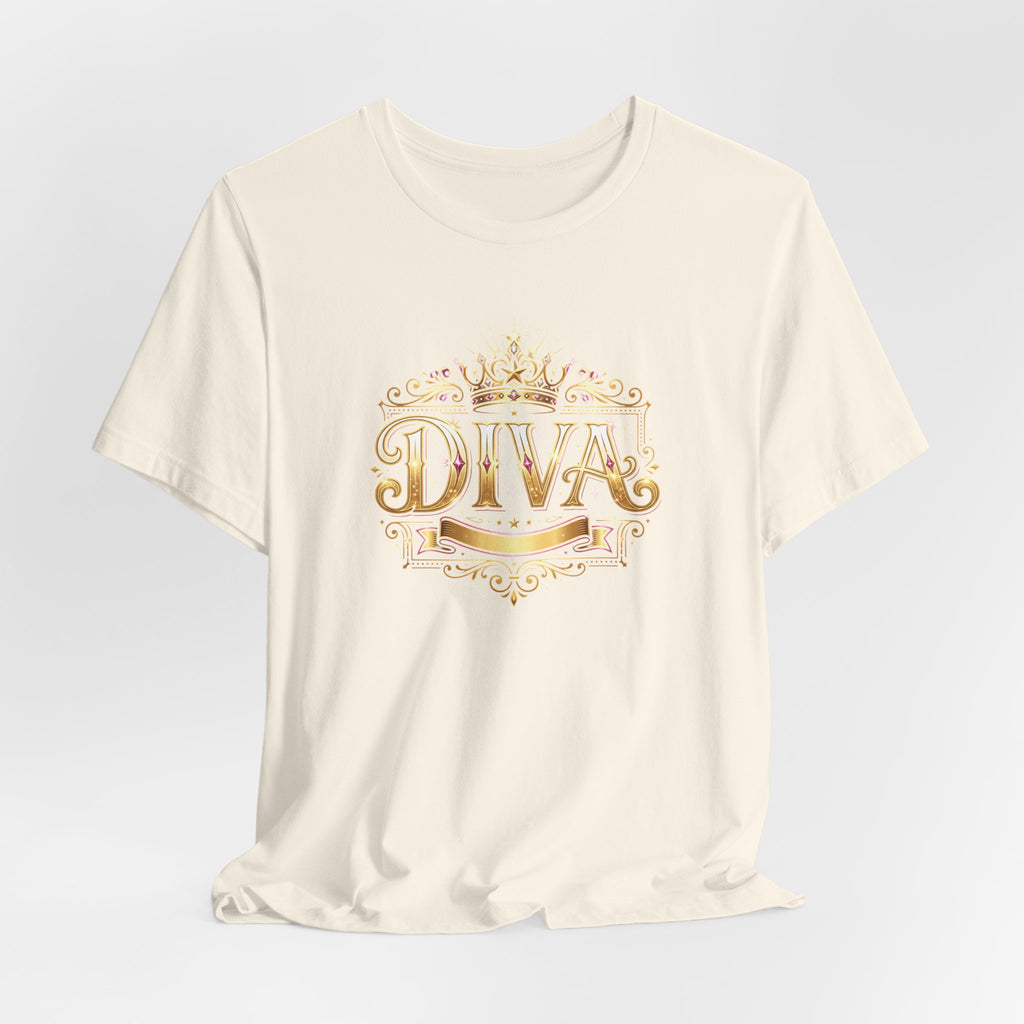 Diva Gold Crown T-Shirt