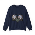 Wolf Moon Crewneck Sweatshirt – Mystical Wolf & Moon Graphic