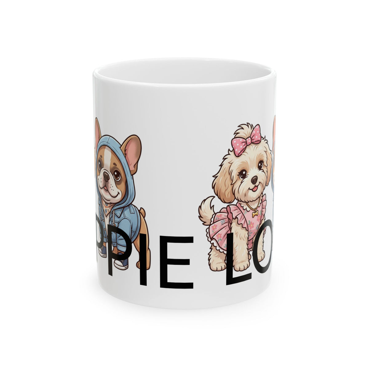 Poodle Love Ceramic Mug