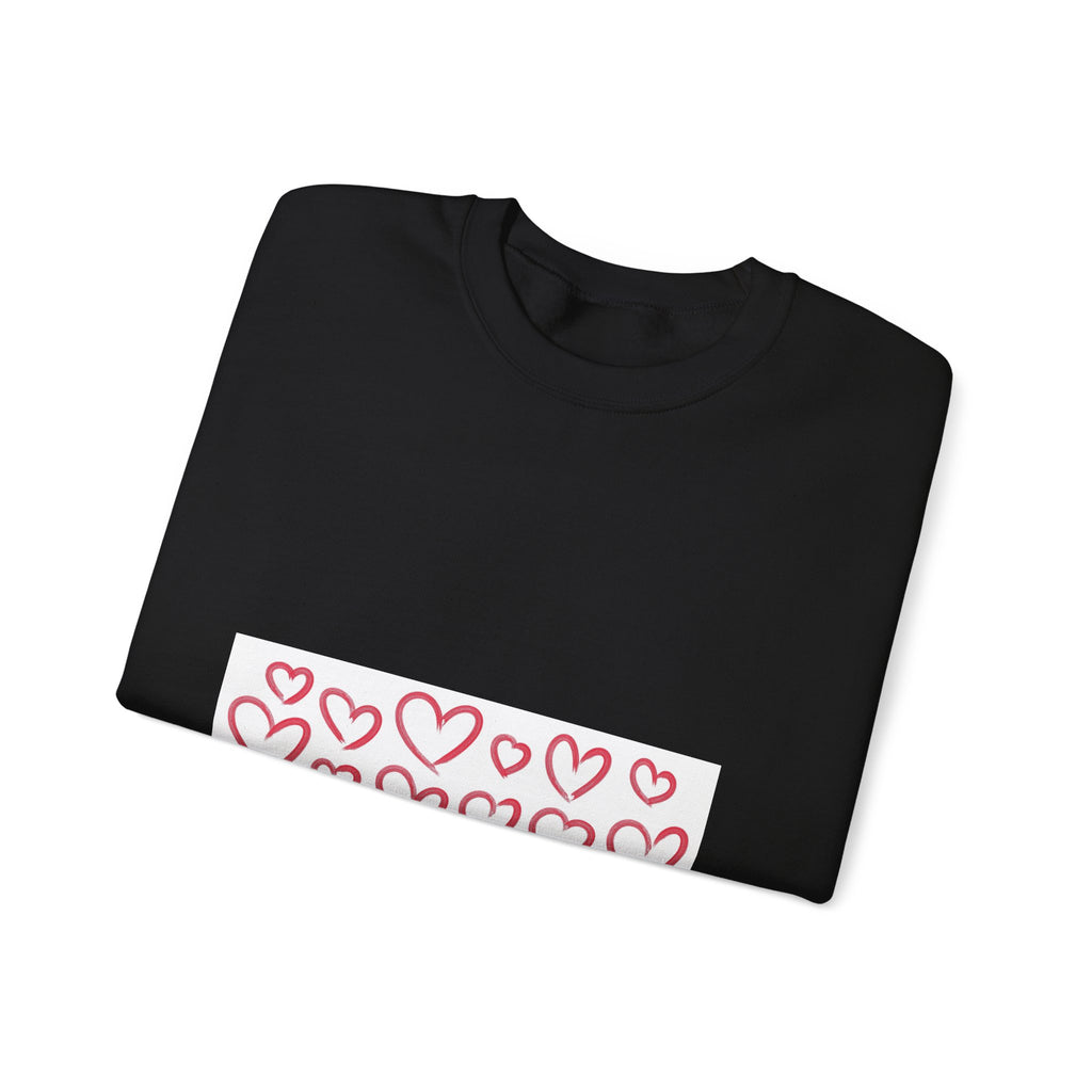 Pink Heart Love Sweatshirt