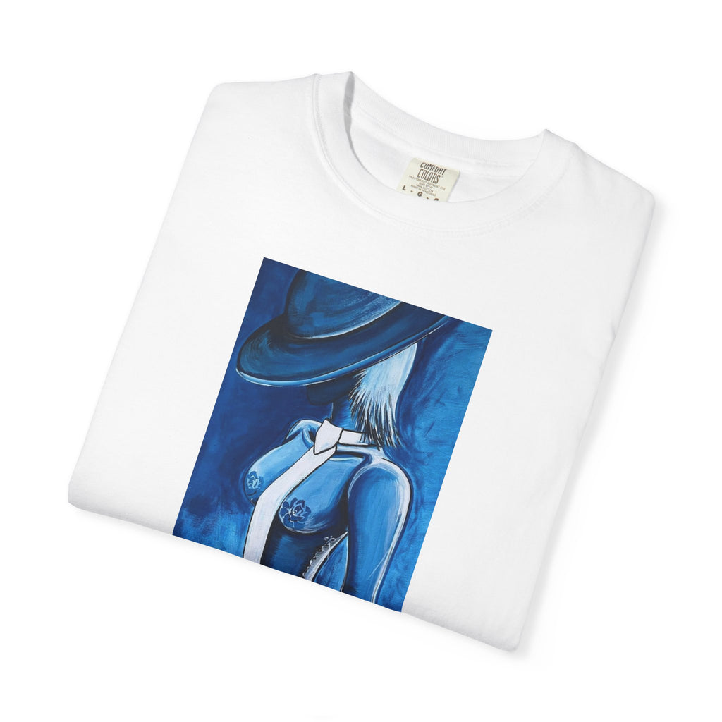 Artistic Blue Muse T-Shirt — LUCARTstudios Graphic Tee