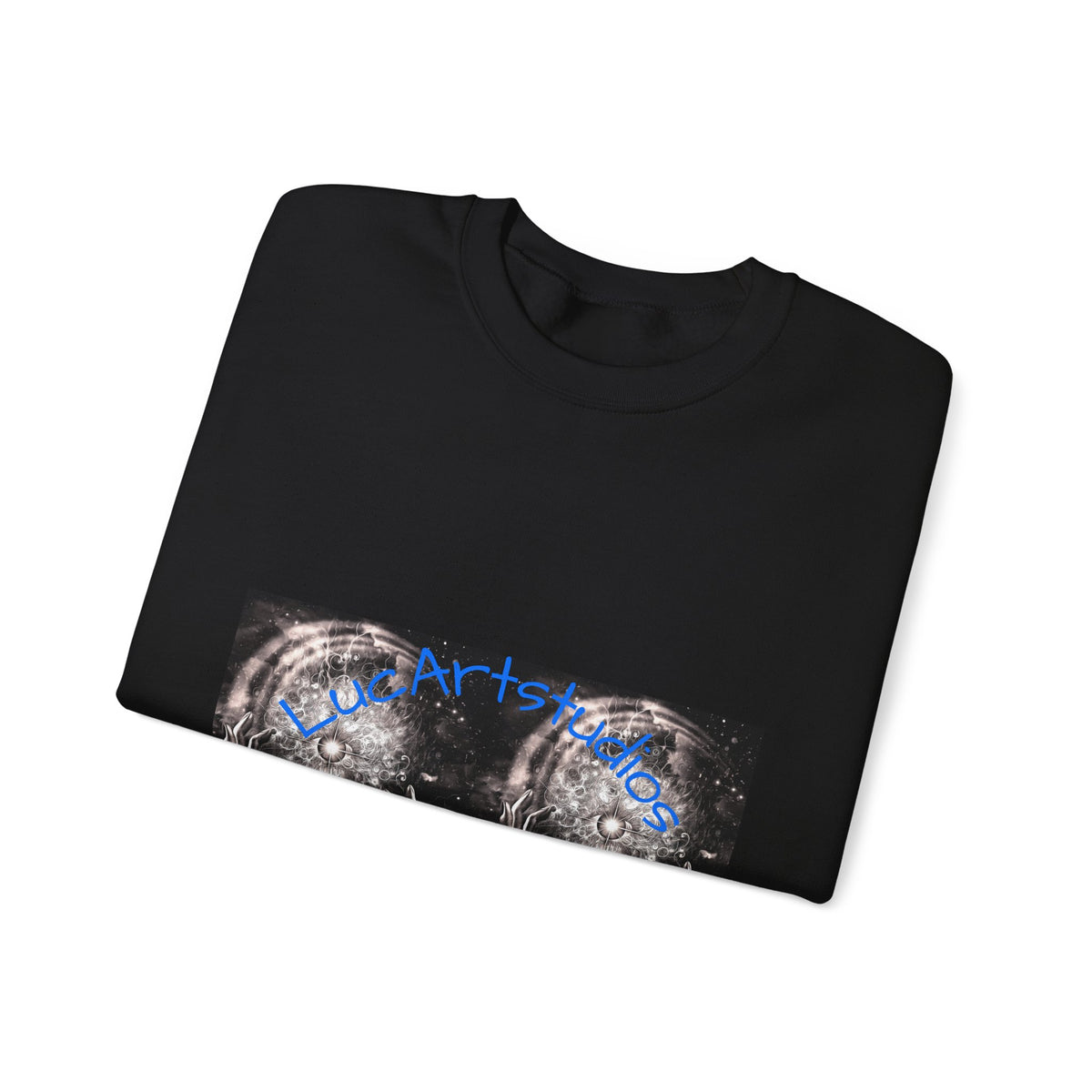 Wolf Moon Crewneck Sweatshirt – Mystical Wolf & Moon Graphic