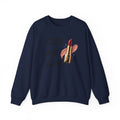 Kiss Me Baby Lipstick Crewneck Sweatshirt — Romantic Valentine’s Graphic Pullover