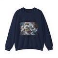 Artistic Figurative Crewneck Sweatshirt — "LucArtstudios" Graphic