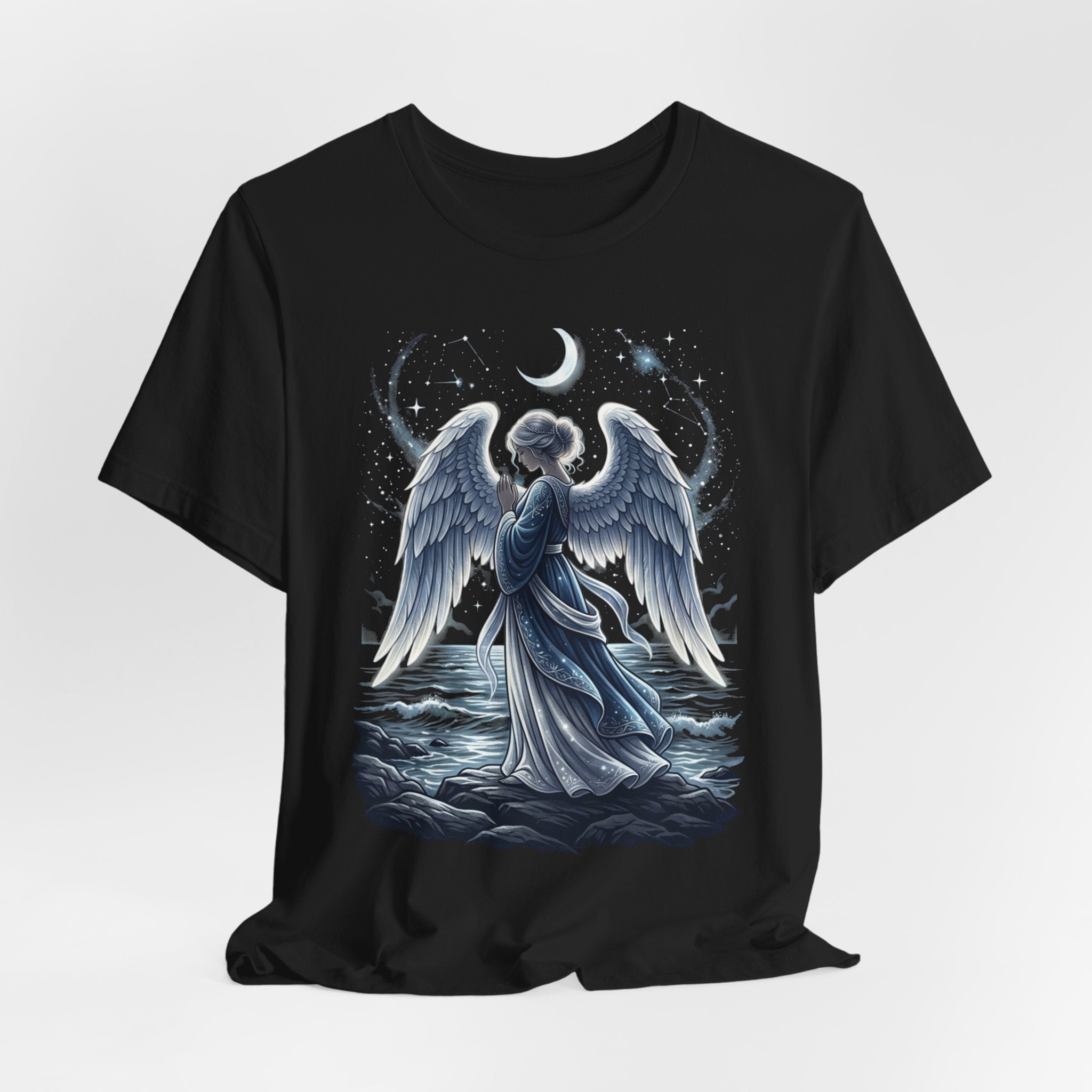 Angel Wings T-Shirt — Serene Guardian Graphic Tee