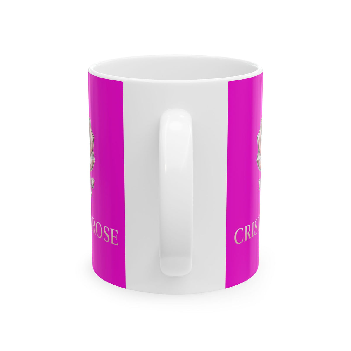 Diva Lipstick Ceramic Mug — Pink 'DIVA' Crown Coffee Cup (11oz/15oz)