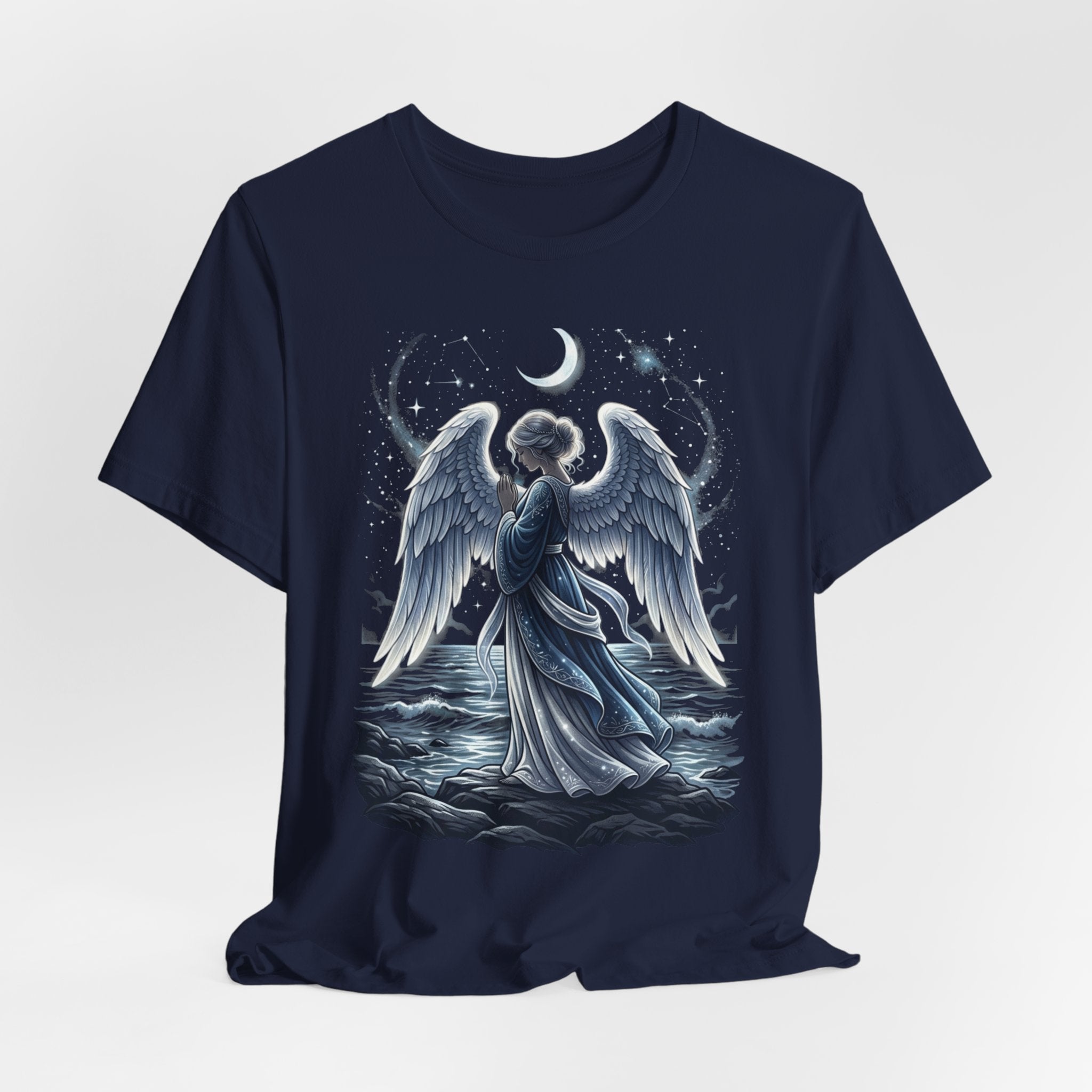 Angel Wings T-Shirt — Serene Guardian Graphic Tee