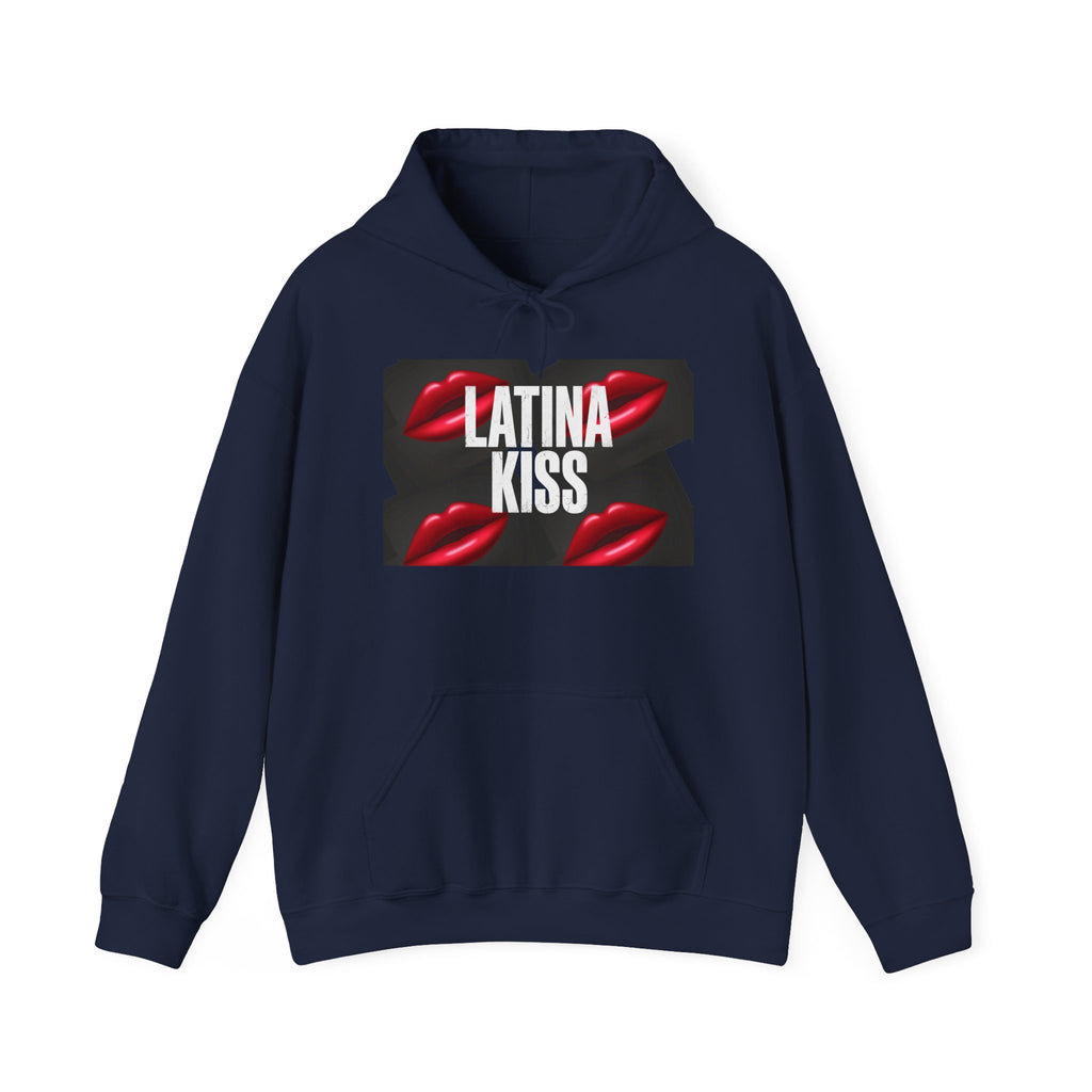 Latina Kiss Hoodie – Graphic Lip Print Pullover
