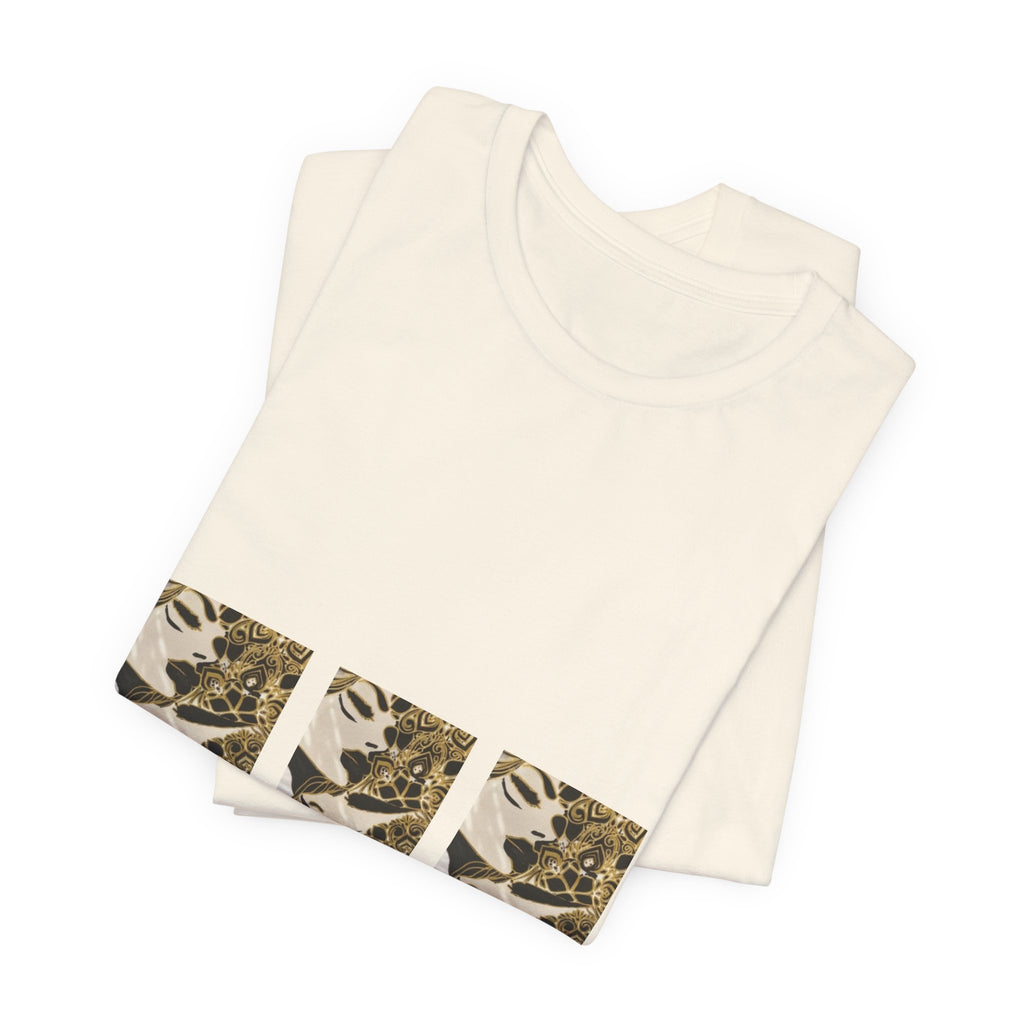 Vintage Botanical Triptych Tee — Retro Floral Graphic T-Shirt