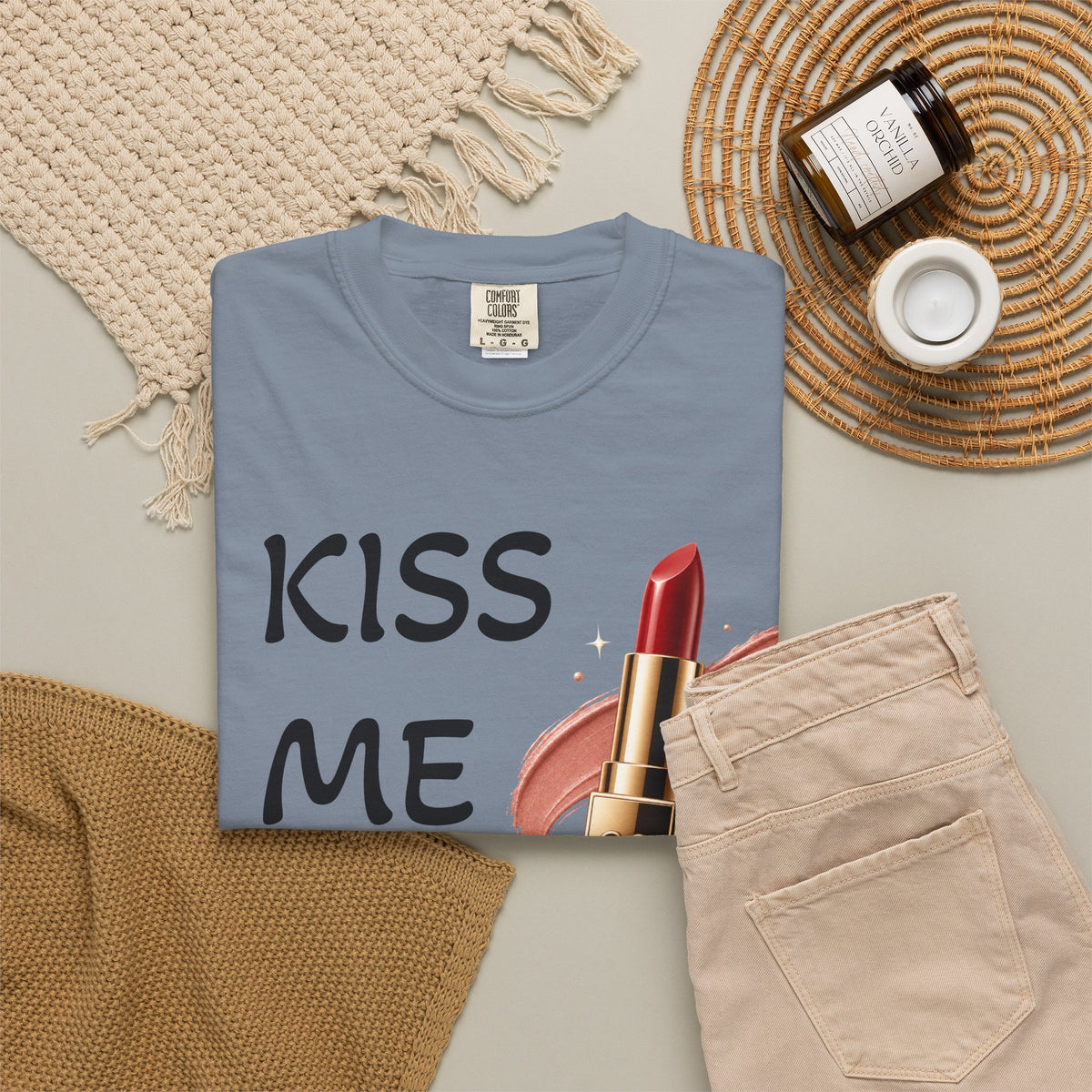 Kiss Me Baby Lipstick T-Shirt