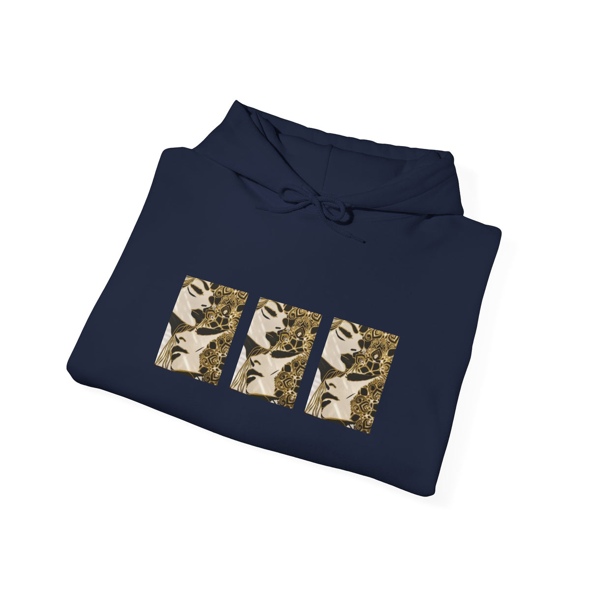 Vintage Floral Cat Trio Hoodie — Cute Retro Cat Art Pullover