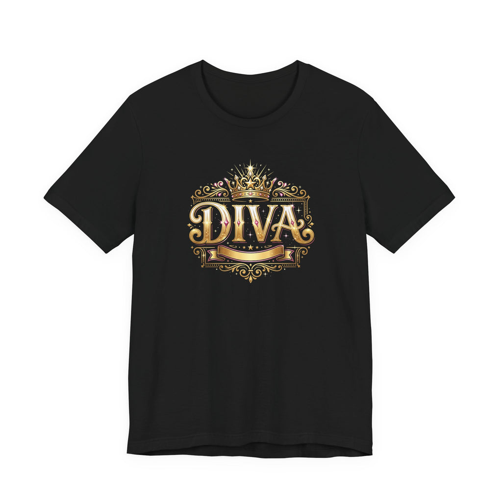 Diva Gold Crown T-Shirt