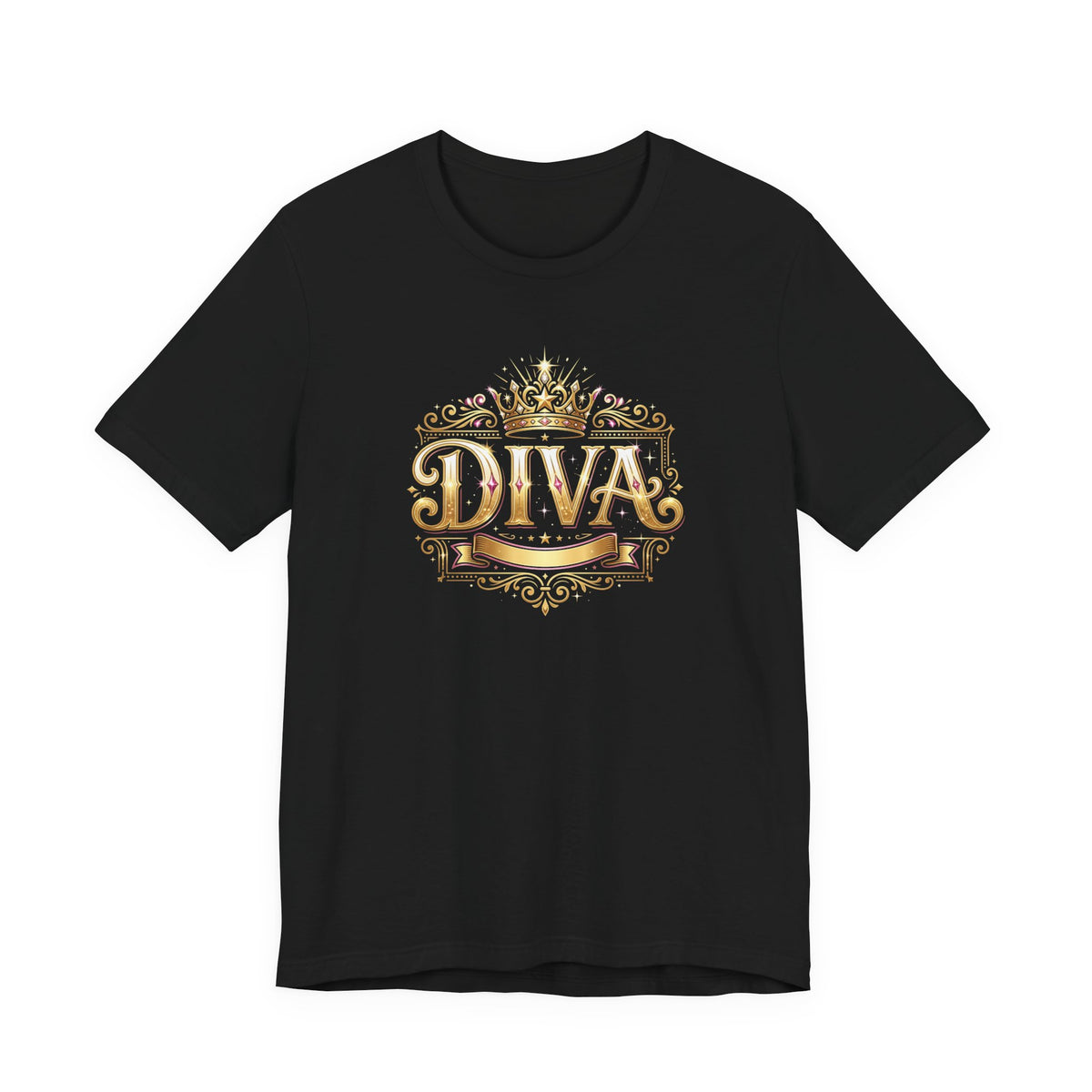 Diva Gold Crown T-Shirt