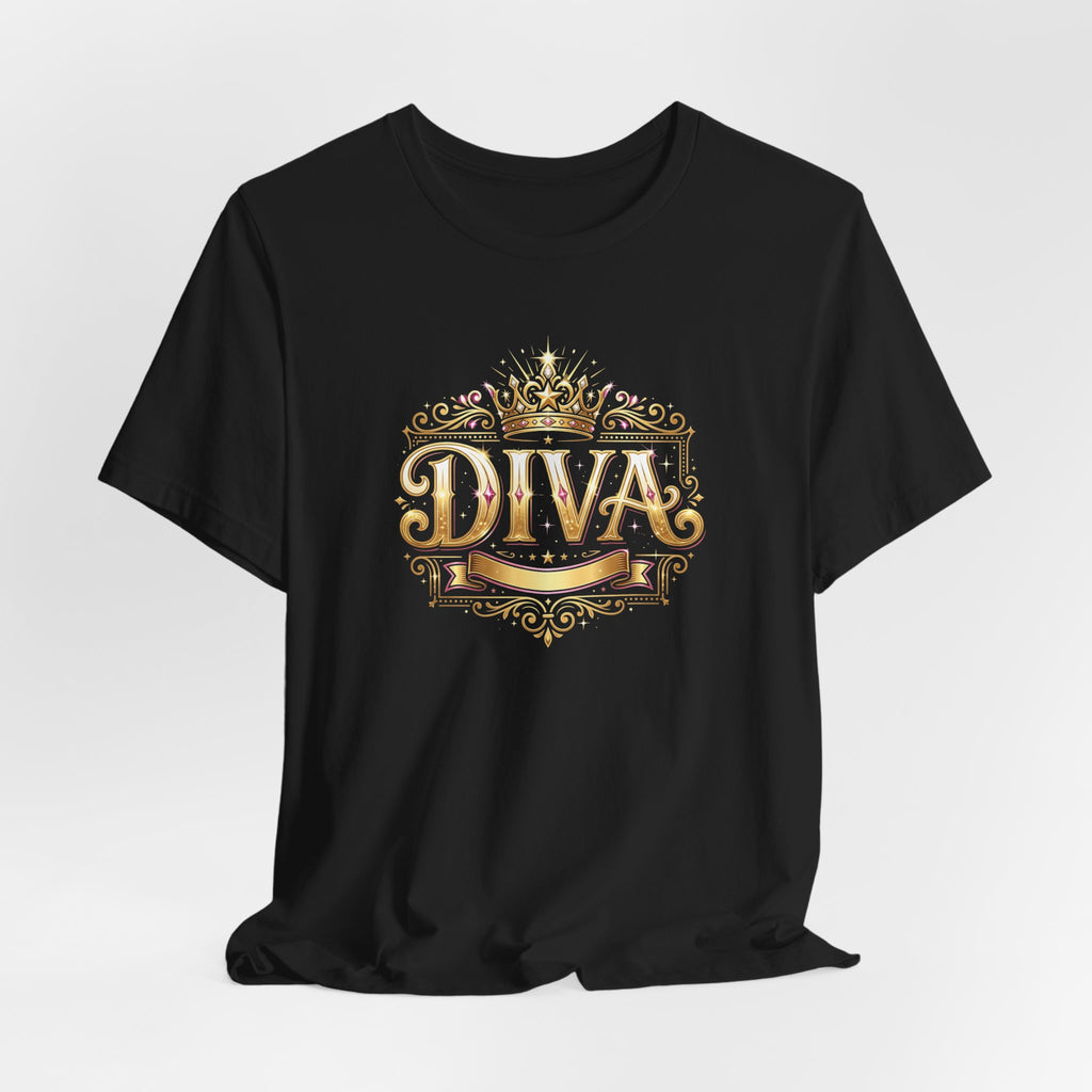 Diva Gold Crown T-Shirt