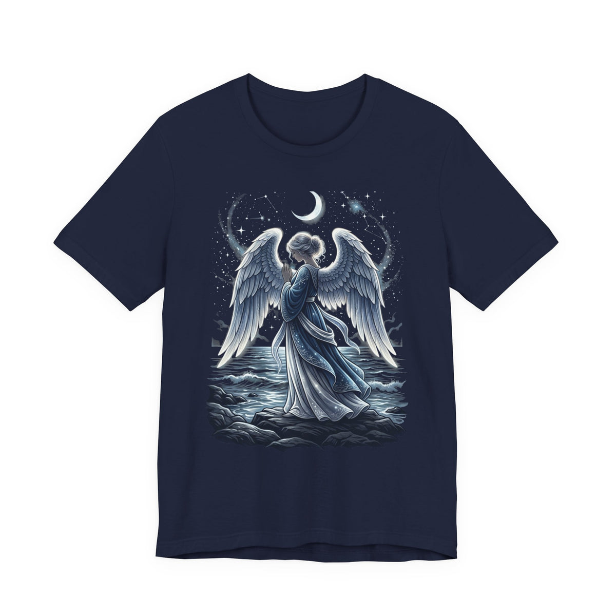 Angel Wings T-Shirt — Serene Guardian Graphic Tee