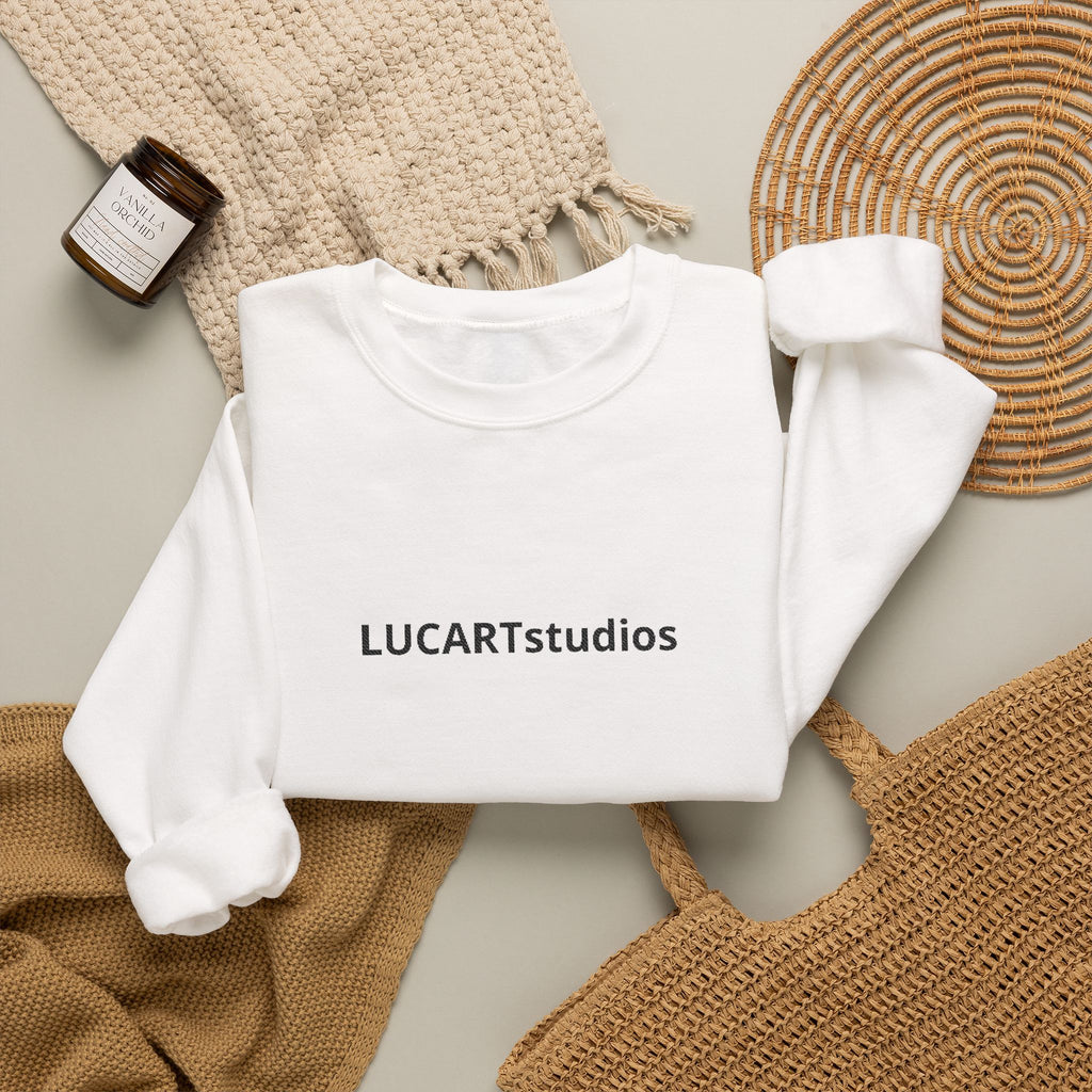 LUCARTstudios Logo Crewneck Sweatshirt