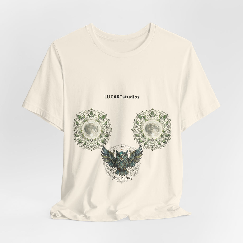 Eagle Crest Tee — LUCAARTstudios Floral Moon Graphic T-Shirt