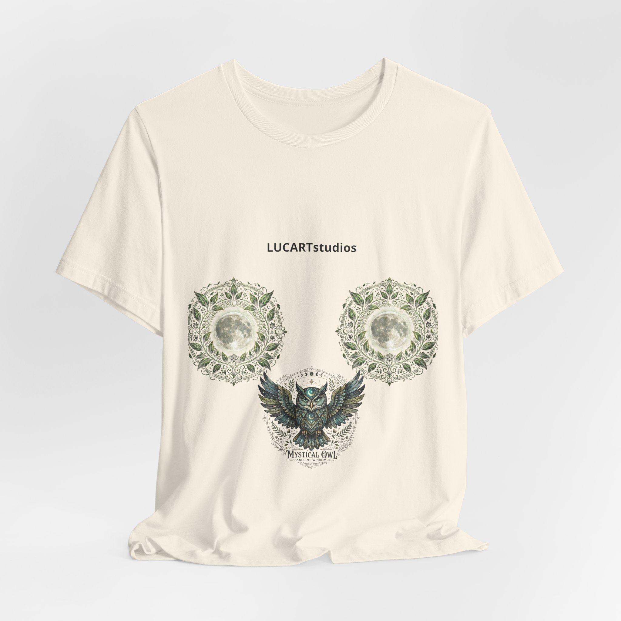 Eagle Crest Tee — LUCAARTstudios Floral Moon Graphic T-Shirt