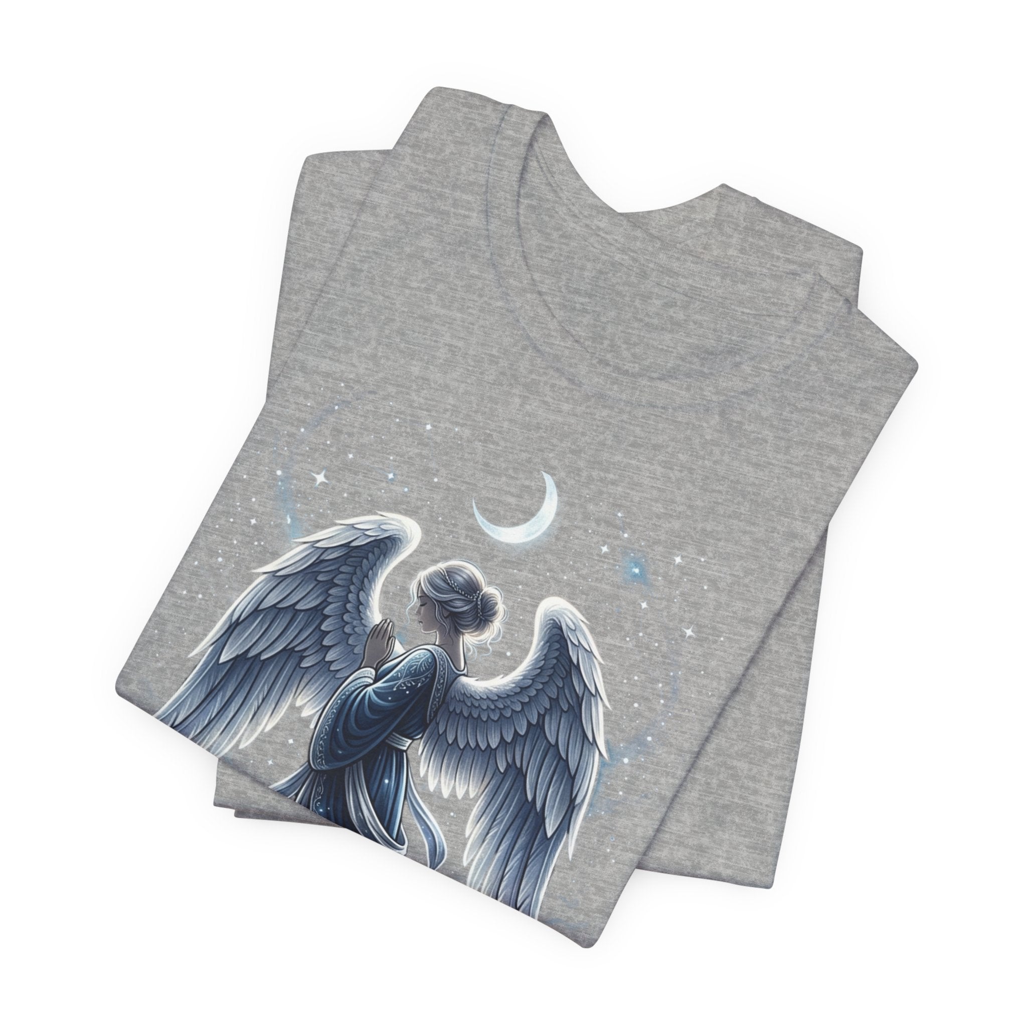 Angel Wings T-Shirt — Serene Guardian Graphic Tee
