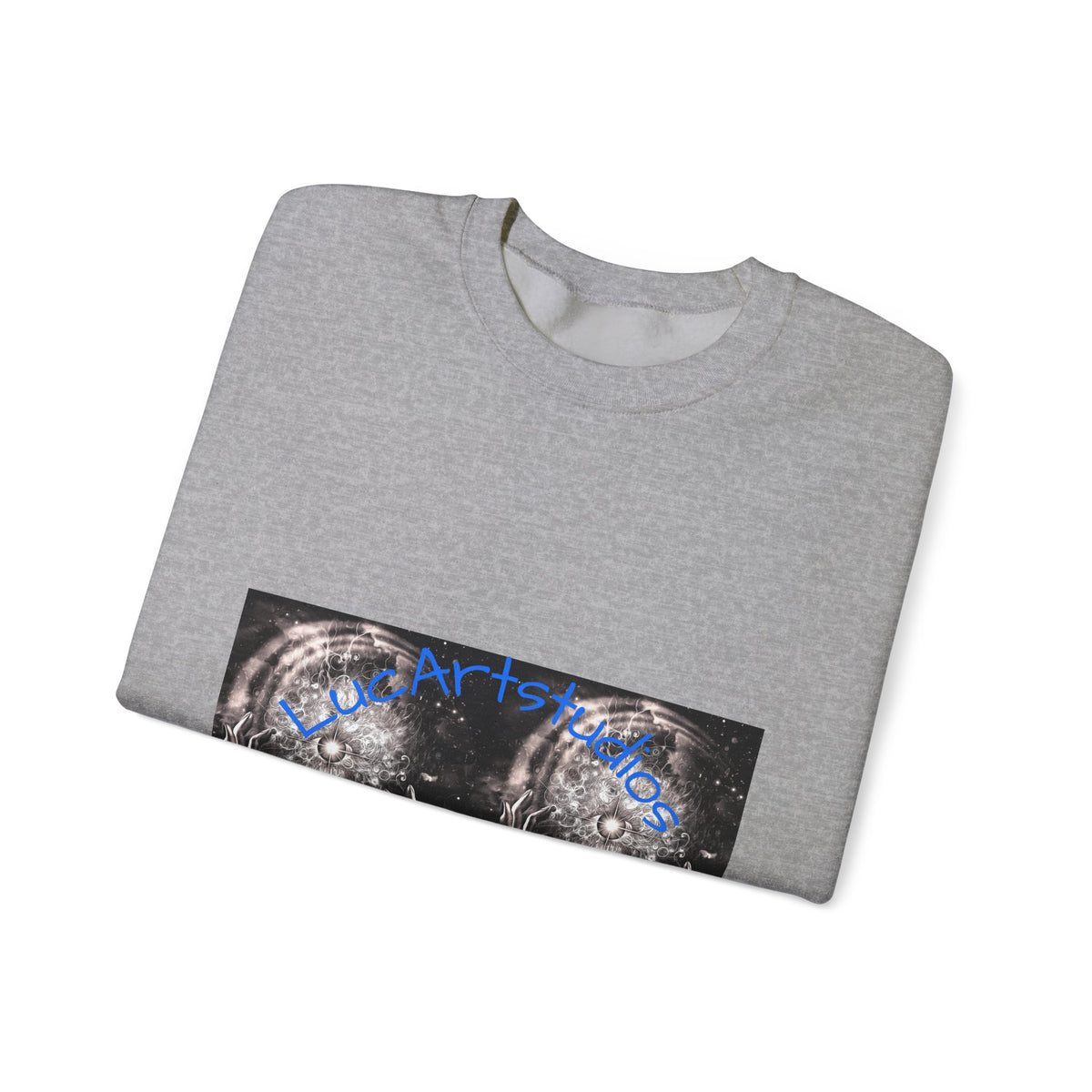 Wolf Moon Crewneck Sweatshirt – Mystical Wolf & Moon Graphic
