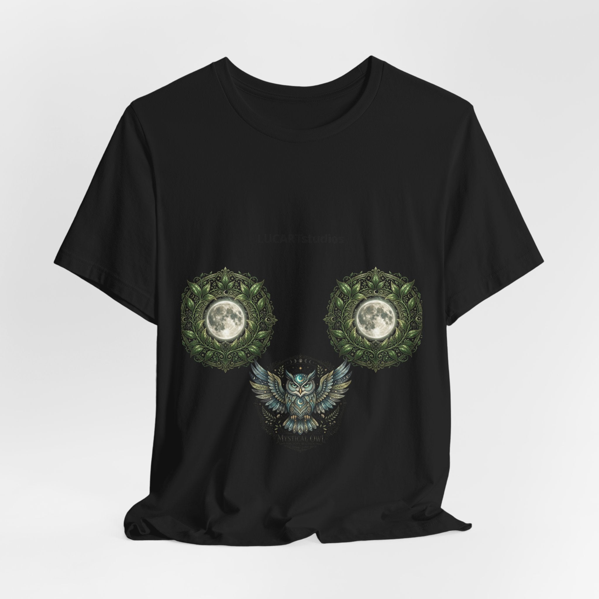 Eagle Crest Tee — LUCAARTstudios Floral Moon Graphic T-Shirt