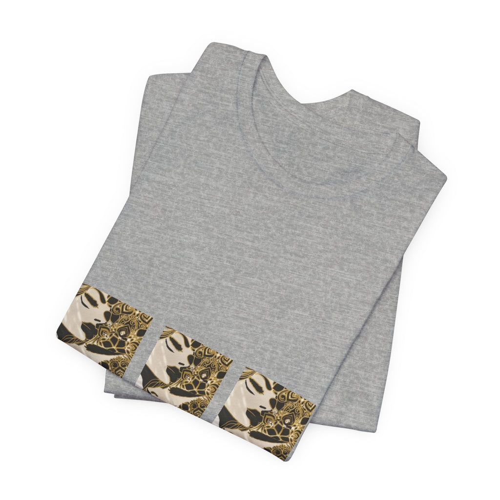 Vintage Botanical Triptych Tee — Retro Floral Graphic T-Shirt