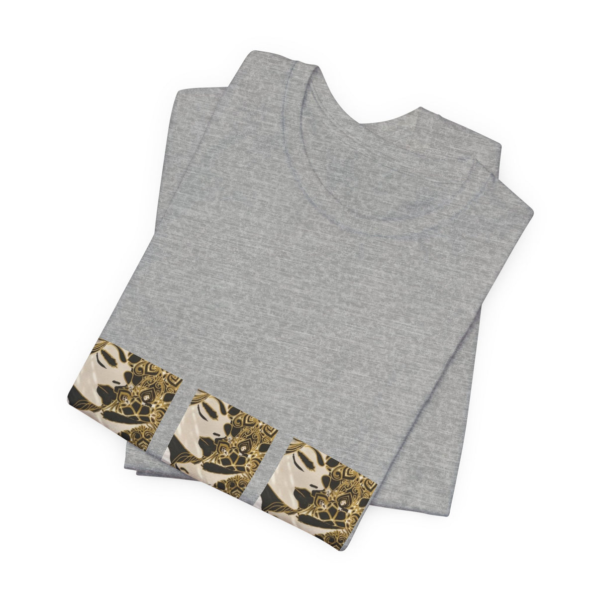Vintage Botanical Triptych Tee — Retro Floral Graphic T-Shirt