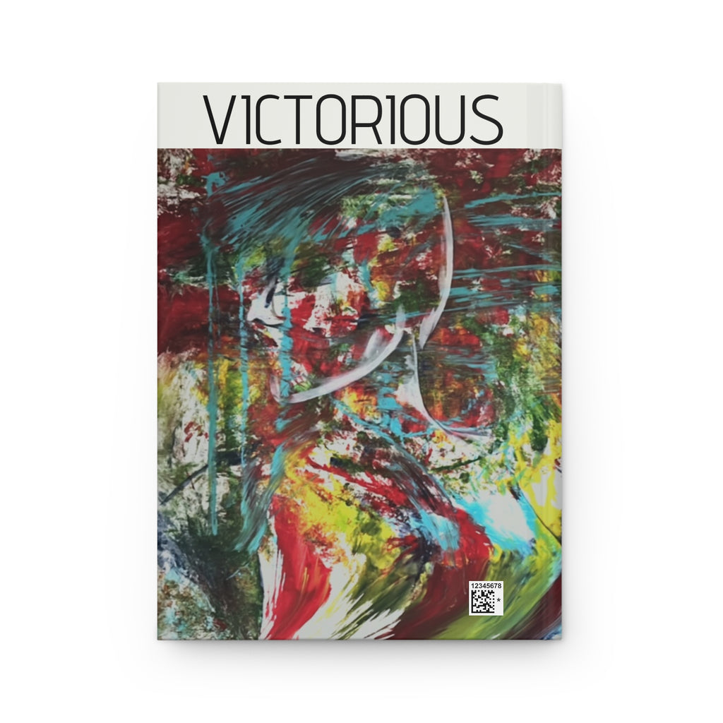 Victorious Abstract Art Hardcover Journal (Lined)