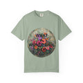 Floral 'What a Wonderful' Graphic T-Shirt