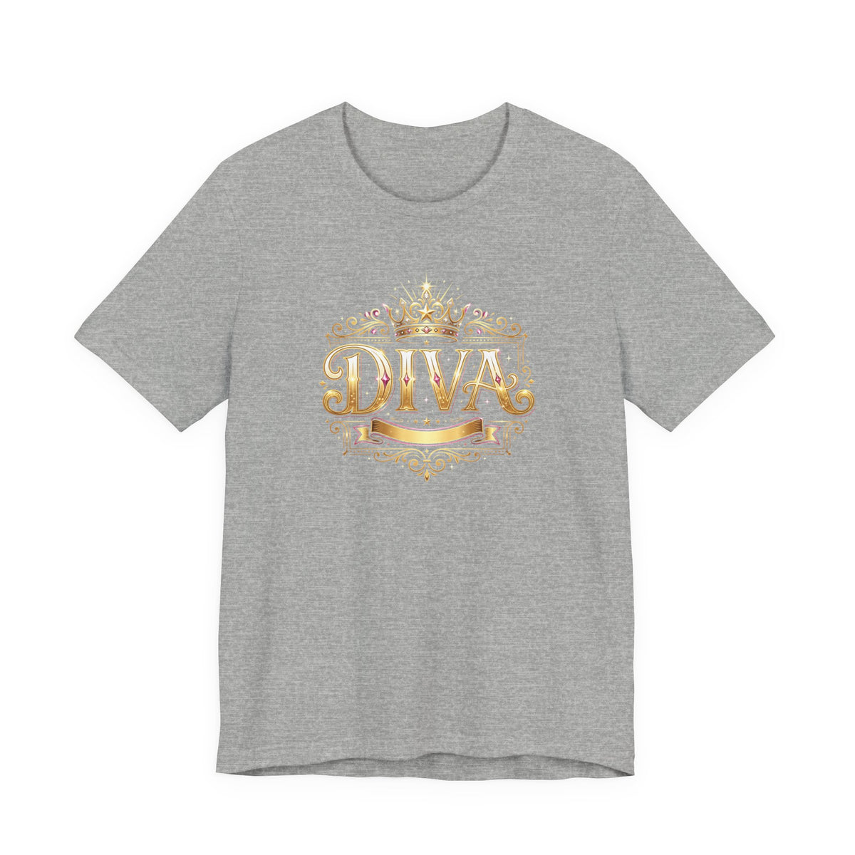 Diva Gold Crown T-Shirt