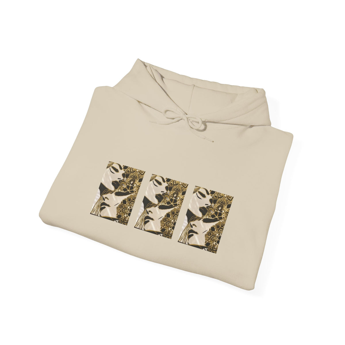 Vintage Floral Cat Trio Hoodie — Cute Retro Cat Art Pullover