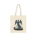 Angel Wings Tote Bag — Gothic Guardian Canvas Tote