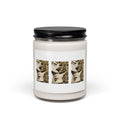 Soy Candle 9oz — Botanical Leopard Print Scented Candle