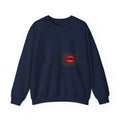 IM HOT! Lip Graphic Sweatshirt — Bold Red Lips Crewneck
