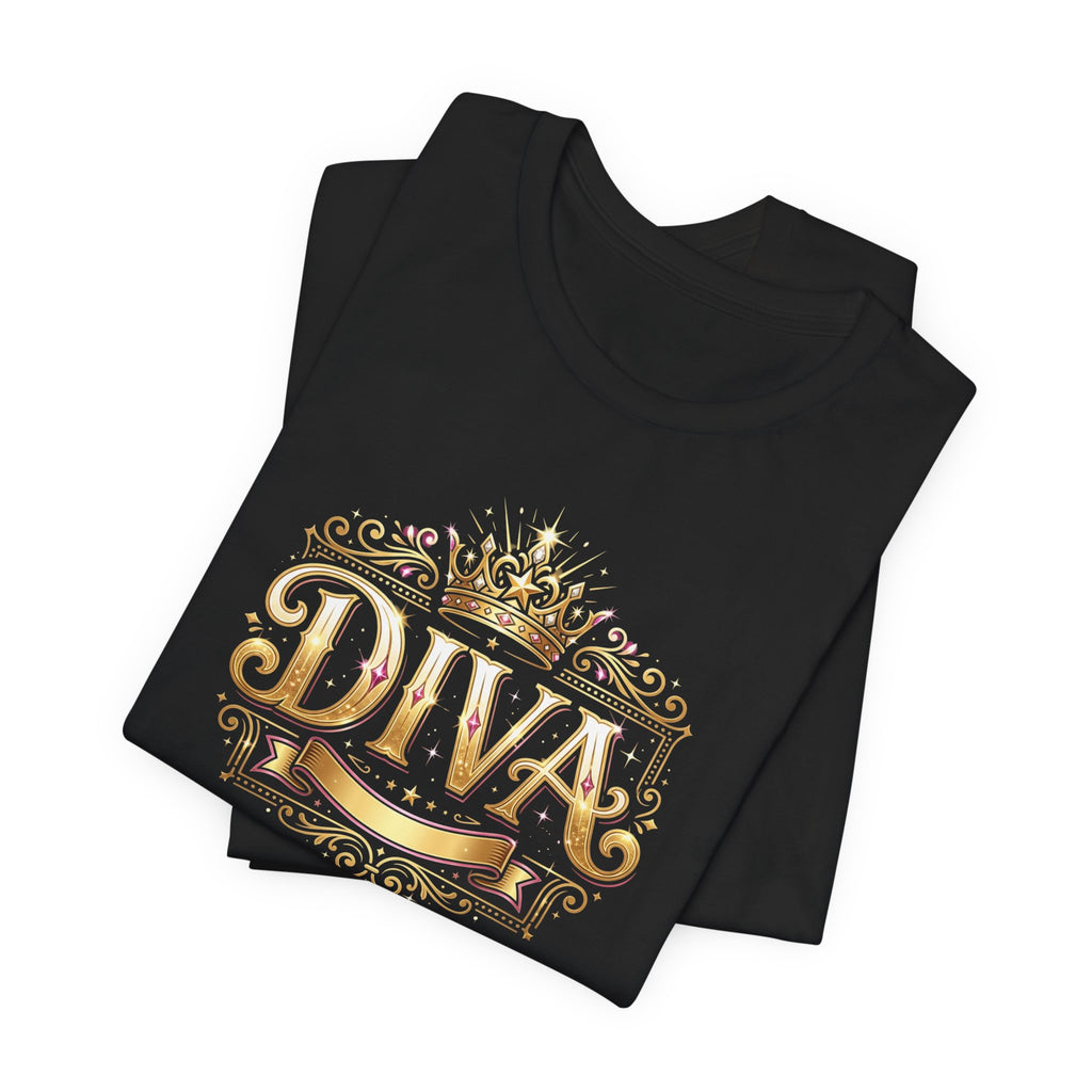 Diva Gold Crown T-Shirt