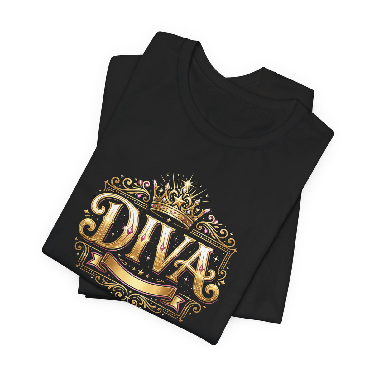 Diva Gold Crown T-Shirt