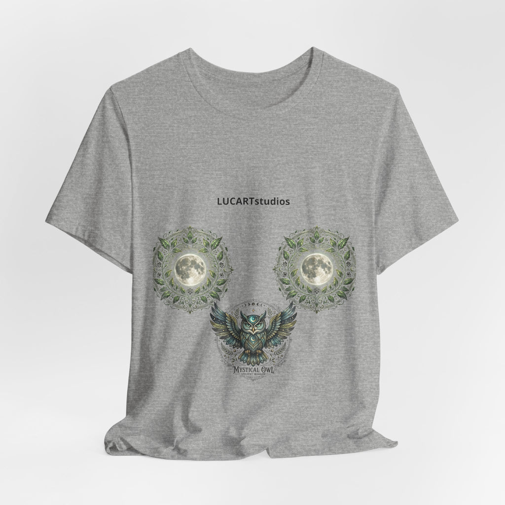 Eagle Crest Tee — LUCAARTstudios Floral Moon Graphic T-Shirt