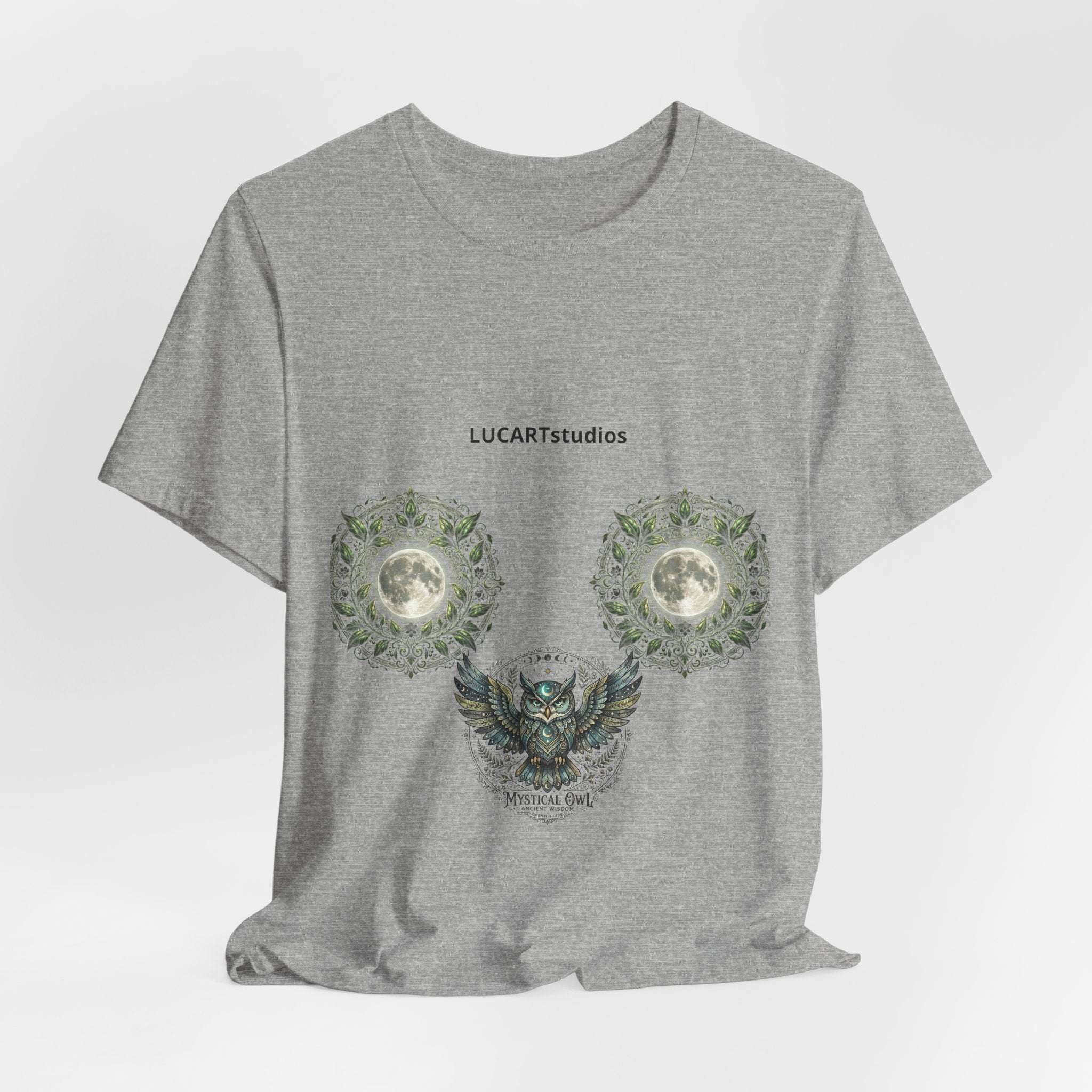 Eagle Crest Tee — LUCAARTstudios Floral Moon Graphic T-Shirt